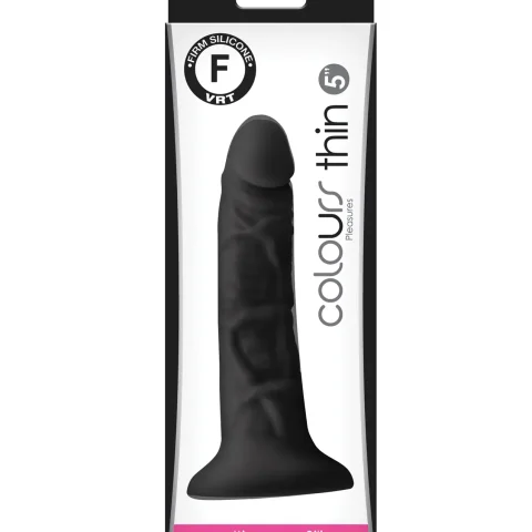 DILDO COLOURS PLEASURES BLACK