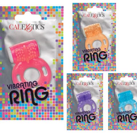 ANILLO VIBRATING RING NARANJA NEON