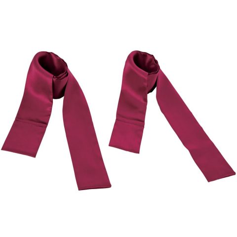 SILKY SASHES RED